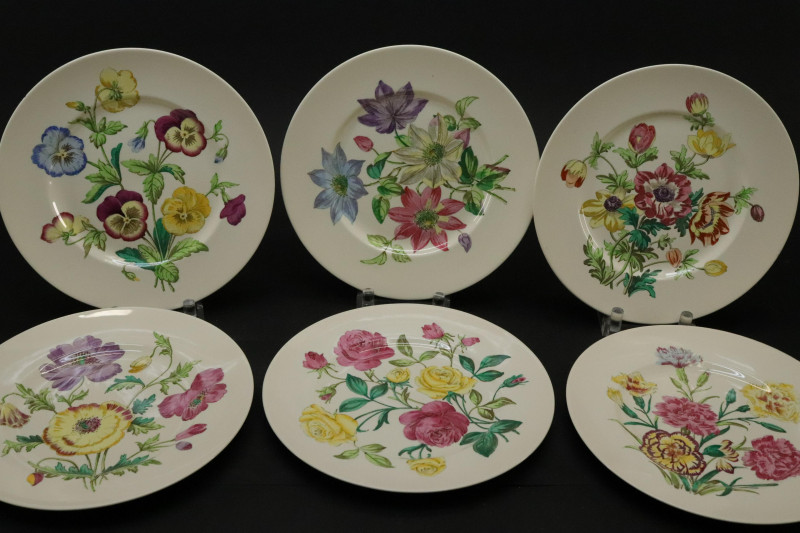 3 Sets of 12 Porcelain Dinner Plates
