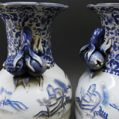 Pair of Speer Collectible Porcelain Vases
