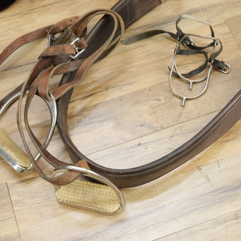 Group of English Equestrian Tack