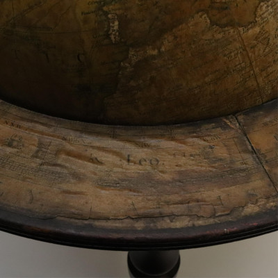 English 19th C Terrestrial 12' Globe on Stand 18