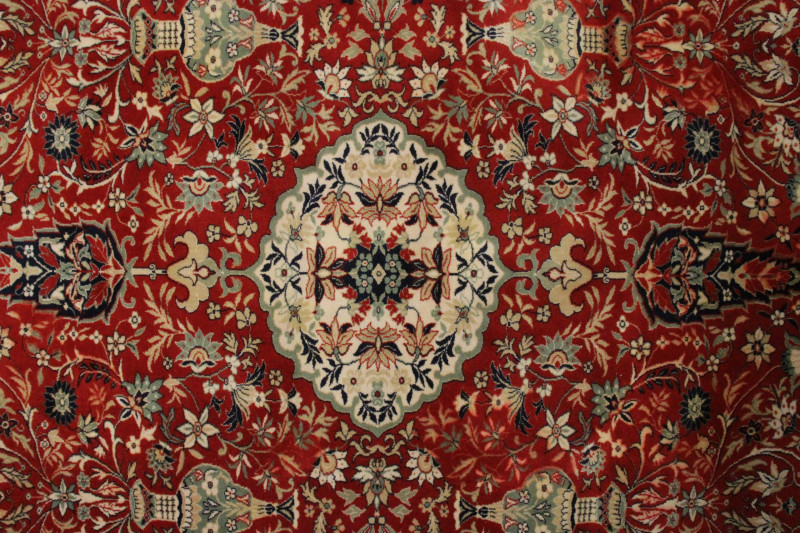 Persian Style Wool Carpet Korea 8' 3' x 11' 4'