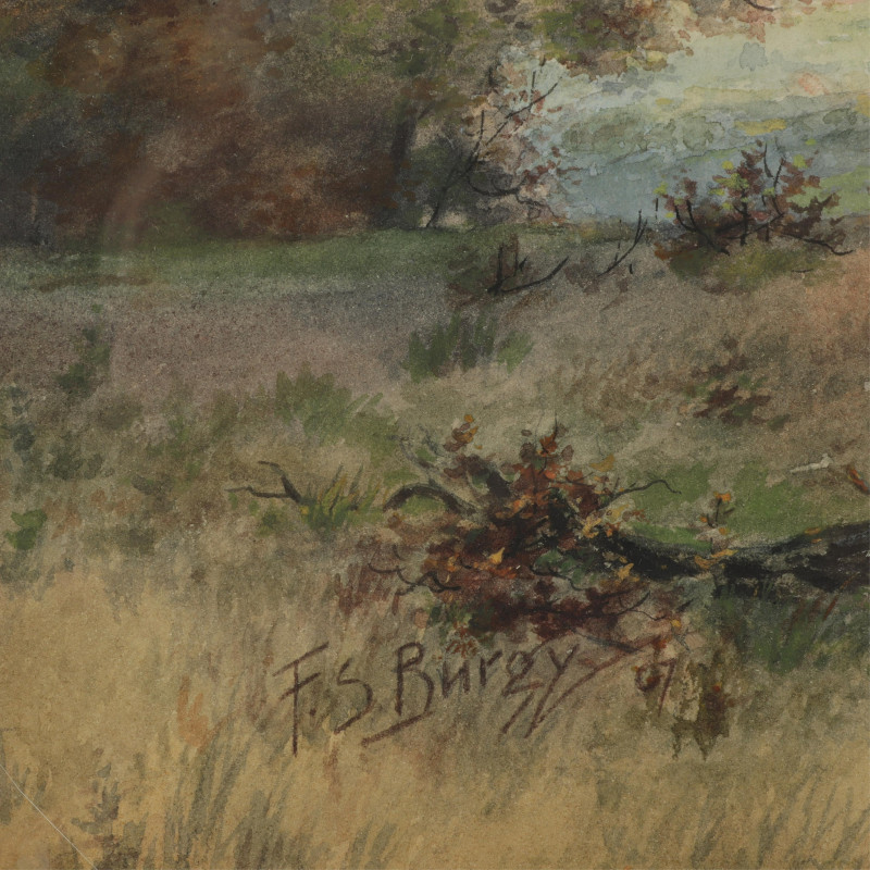 Frederick S Burgy Fall Sunrise Landscape