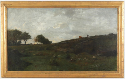 Louis Appian Meadow with Livestock