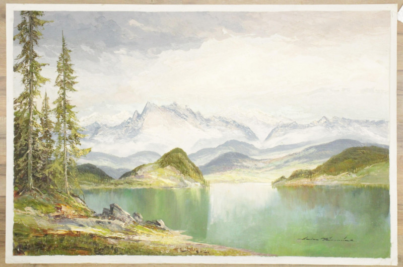Heinz Munnich Mountain Lake