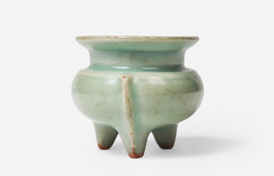 Image for Lot A Small Langquan Tripod Censer Song Dynasty