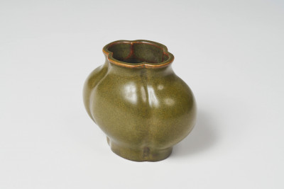 A Small Teadust Glaze Vase