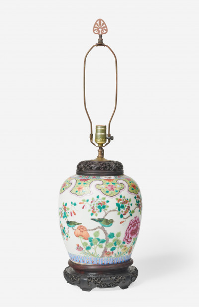 Image for Lot A Chinese Famille Rose porcelain vase
