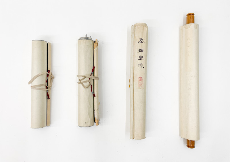 A Group of Four Chinese Scrolls