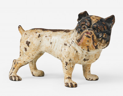 Image for Lot Hubley - Cold Painted Cast Iron Bulldog