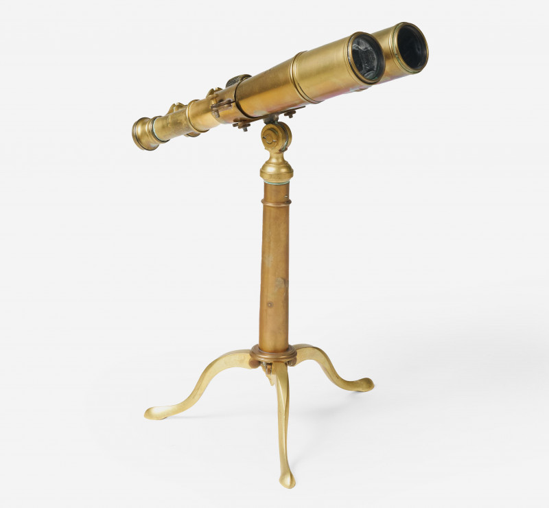 Verres - Tabletop French Brass Binoculars