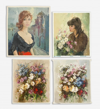 Image for Lot Ingfried Paul Henze Morro - Flowers and Portraits (4)