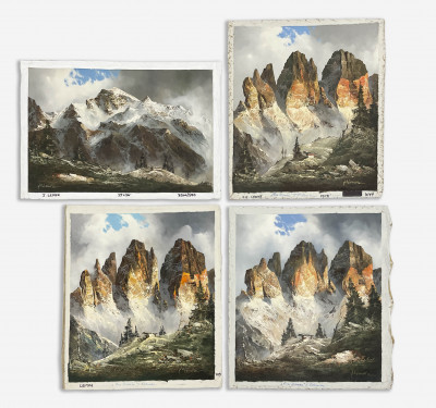 Image for Lot Arno Lemke - Mountain Scenes (4)