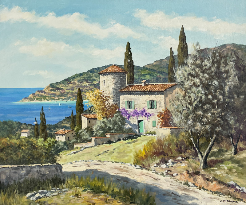 Jean Potronat - French Riviera Scenes (4)