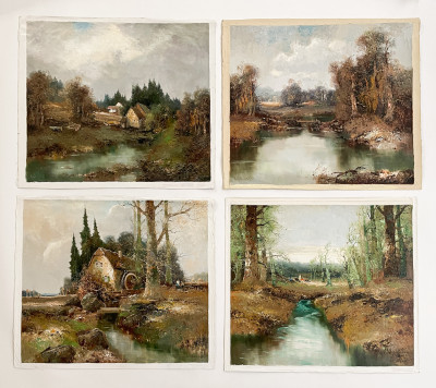 Image for Lot Willi Bauer - Forest Landscapes and Old Mills (4)