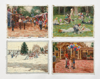 Image for Lot Wendell Hall - Outdoor Scenes (4)
