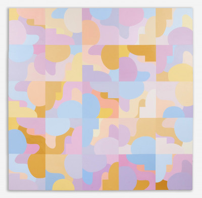 Jane Breskin Zalben - Grid Ideograph / Abstract Letterforms