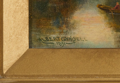 Albert Gyngell - Untitled (Lake landscape)