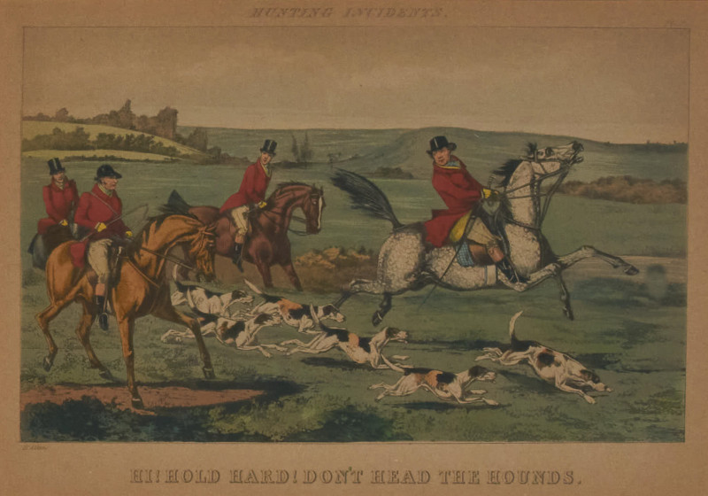 Henry Thomas Alken - Hunting Incidents, Plate 2 &amp; 3