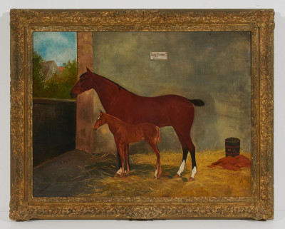 Artist Unknown - Untitled (Lady Dunlo and Foal)