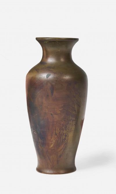 Unknown Artist - Engraved and Chased Bronze Vase