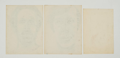 Unknown Artist - Group, three (3) Portraits