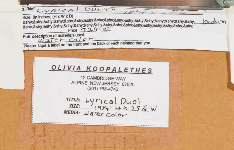 Olivia Koopalethes - Lyrical Duel