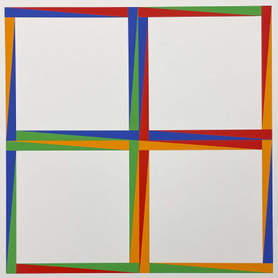 Image for Lot Max Bill - Untitled (4 white squares)