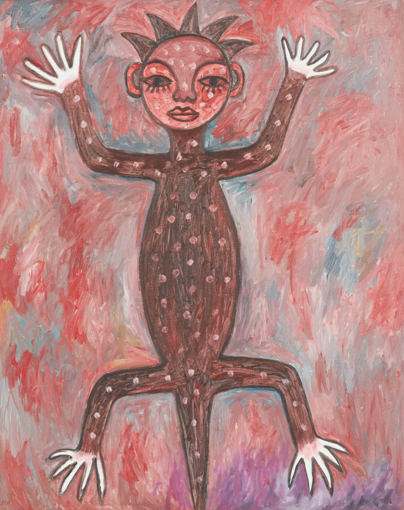 Ephrem Kouakou - Lizard Figure