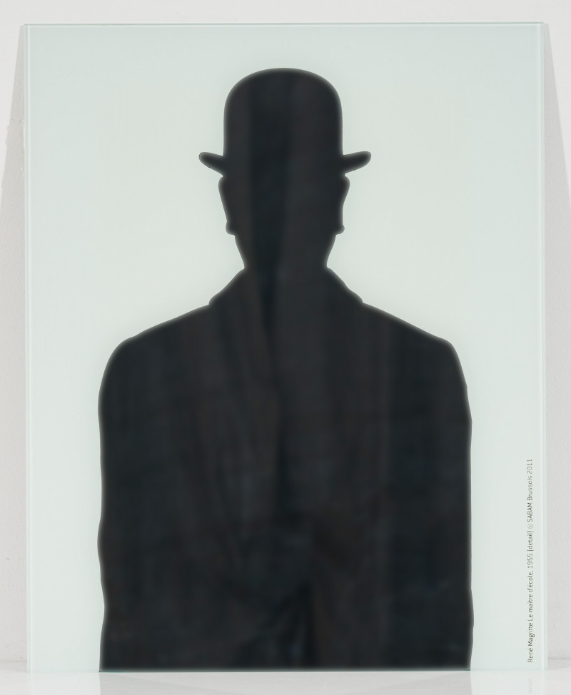 René Magritte Le Maître d'École - Wall Mount Mirror