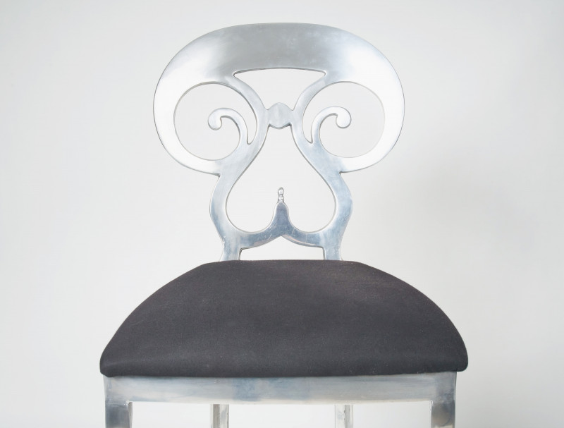 in the style of Philippe Starck - Bistro Set with 'Miss Balu' Style Table