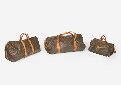 Louis Vuitton - Lot of soft-sided 'Stratos' luggage
