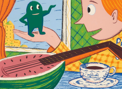 Image for Lot Rodney Alan Greenblat - Mr.Whatever and the Watermelon Mandolin