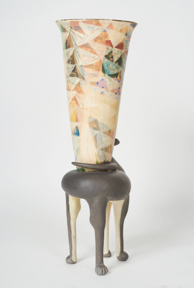 Gretchen Ewert - Coyote Vase