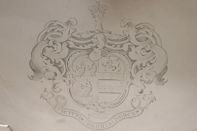 Paul Storr George III Tray Robinson Crest 1811