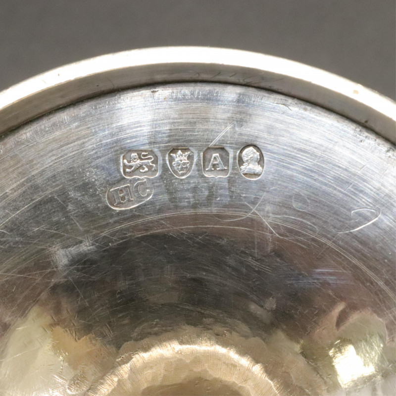 3 George III Silver Goblets Byrne Chawner 1790s
