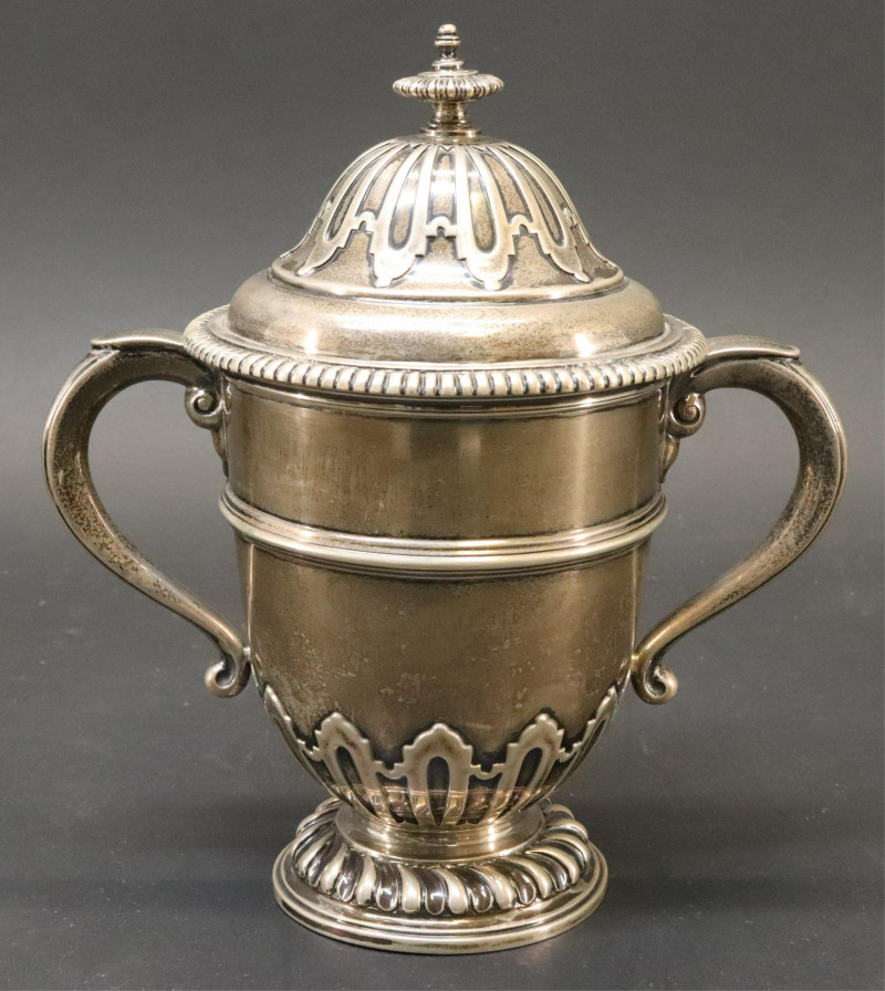English Silver Loving Cup Comyns 1925