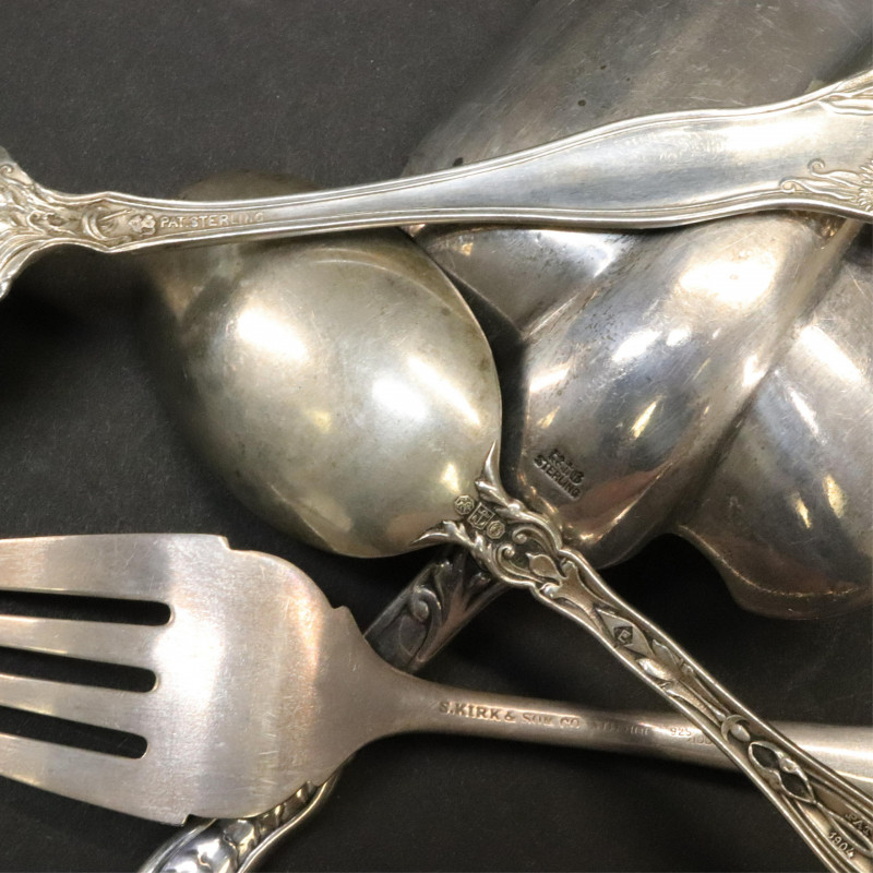 Sterling Silver Flatware S Kirk and others