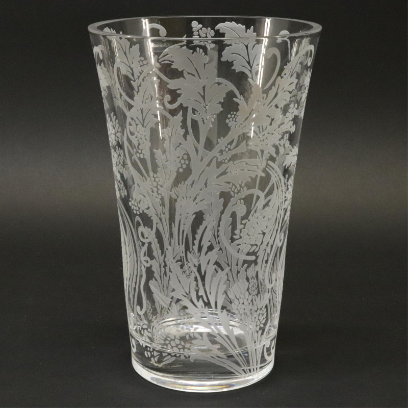Christofle Marly Crystal Vase