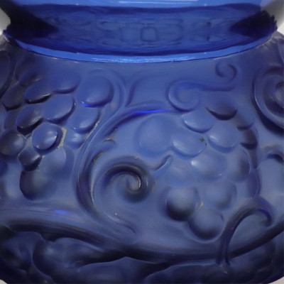 R Lalique Fountainbleau Vase
