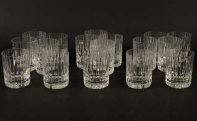 Baccarat Harmonie Double Old Fashioneds Set of 16