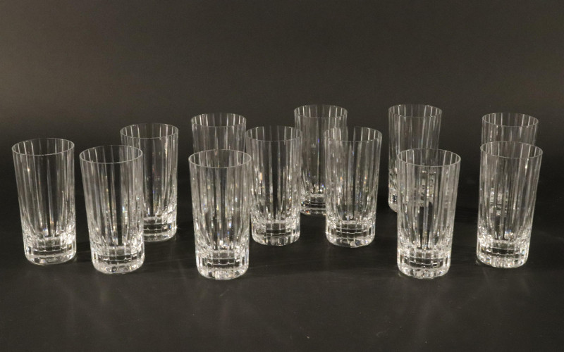 Baccarat Harmonie Tumbler Glasses Set of 12