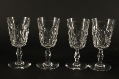 18 Cut Glass Pieces Baccarat Waterford