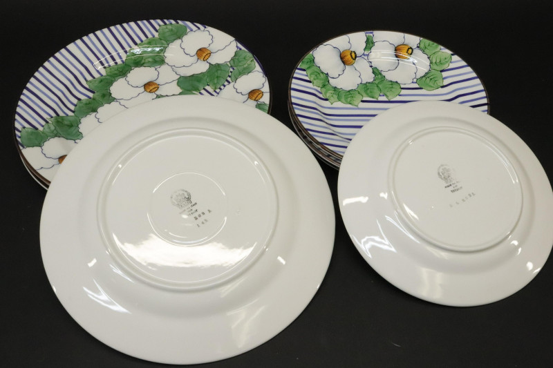 Este Ceramiche for Tiffany Co Plates Group of 8