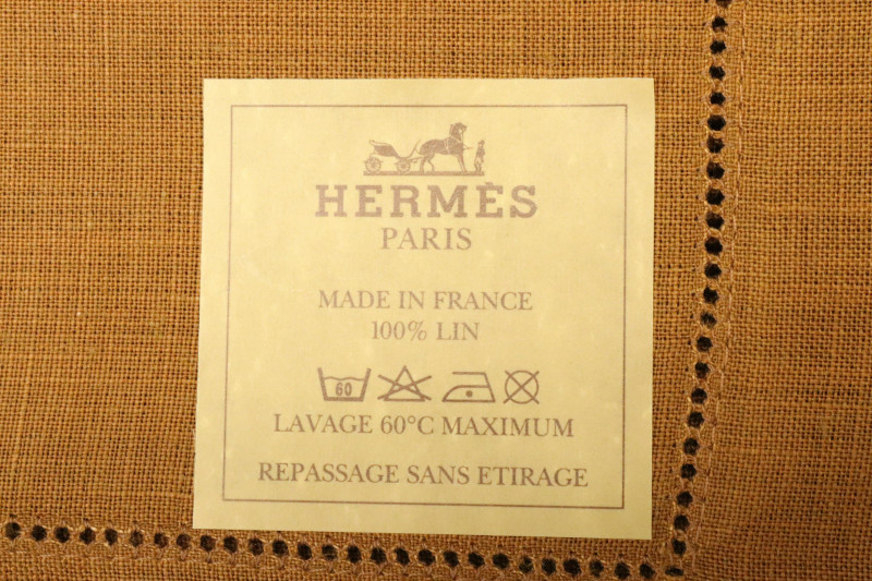 Hermes Linen Placemats Set of 8