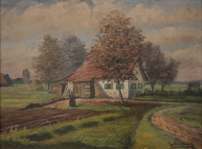 Image for Lot Paul Götz Räcknitz - Untitled (Cottage)