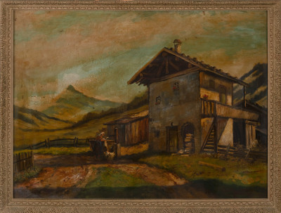 Paul Götz Räcknitz - Untitled (Country house)