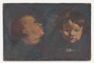 Clara Klinghoffer - Portrait of Two Children