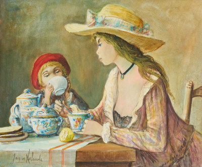 Image for Lot Jacques Lalande - Tea For Two