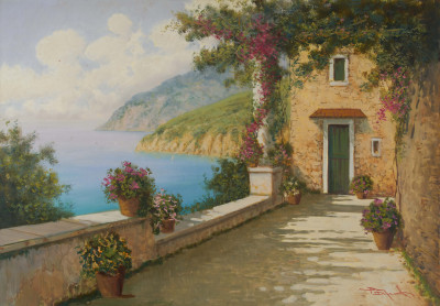 Image for Lot Pasquale Esposito - Terrace by Coast