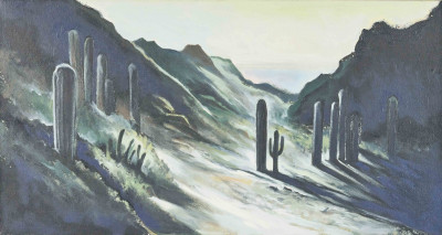 Image for Lot Lowell Nesbitt - Cactus Trail II